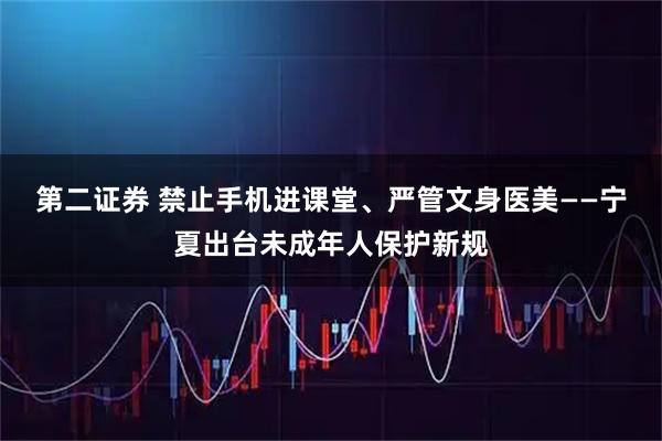 第二证券 禁止手机进课堂、严管文身医美——宁夏出台未成年人保护新规